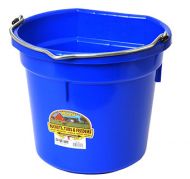 Flat Back Plastic Bucket 20 Quart