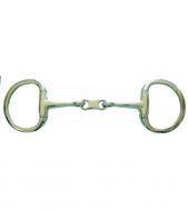 French Link Eggbutt Snaffle Bit