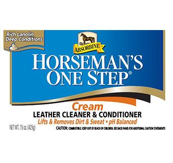 Horsemans One Step Cream Leather Cleaner and Conditioner
