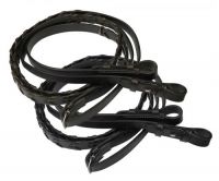 Braided Leather English Reins