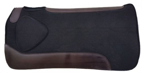 1" Showman Felt Saddle Pad w/ Shoulder Build Up