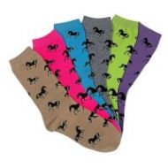 Lila Equestrian Crew Socks