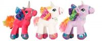 Small Standing Plush Magical Unicorn