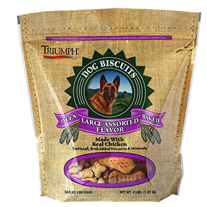 All Natural Dog Biscuits Large Assorted