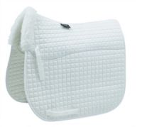 Half Fleece-Lined Dressage Saddle Pad