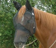 Quiet Ride Fly Mask Long W/Ears