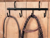4 Hook Swivel Hanging Tack Rack