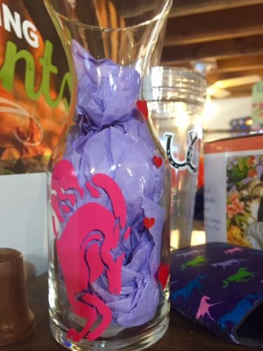 Horse Love Vase